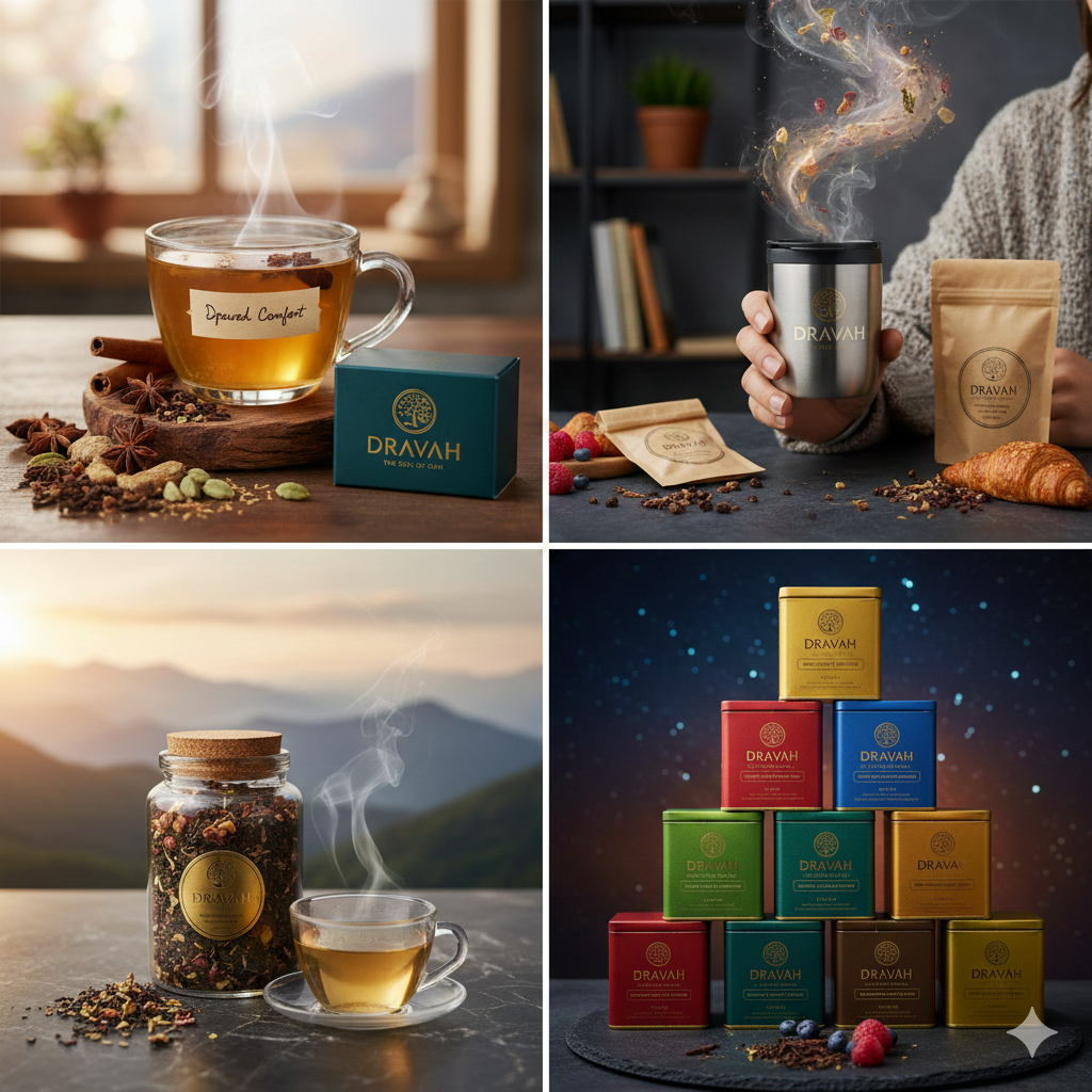 Home Dravah Masala Tea